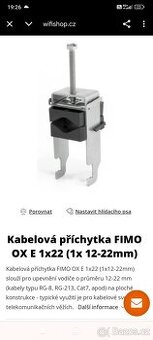 Kabelova příchytka FIMO nové