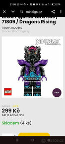 Lego Ninjago Dragon Rings (njo 862) - nové nikdy nepoužité
