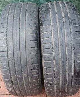 Letní pneumatiky 205/60 R16 96V, dvě Letní pneumatiky Nokian