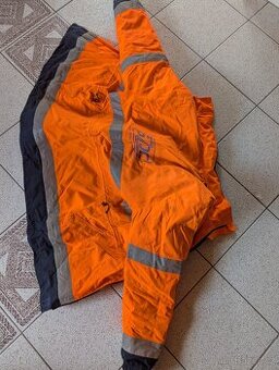 Oranžová reflexní bunda SŽDC