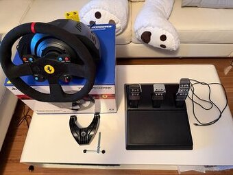 Volant+pedály Thrustmaster T300 Ferrari 599XX EVO Alcantara