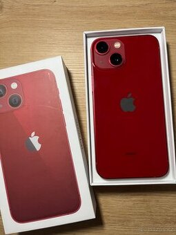 iPhone 13 mini, Red, 128GB, 100%
