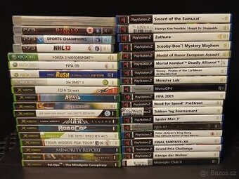 PS2, PS3, Xbox hry pro sběratele