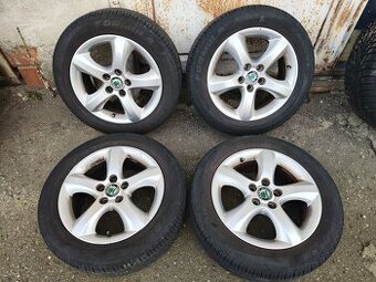 15"letní alu sada Antares 5x100 origo Fabia 2 Roomster Polo