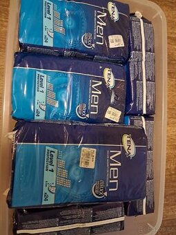 pánské vložky, inkontinenční pomůcky Tena