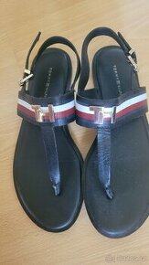 Patnofle sandály Tommy Hilfiger - kožené