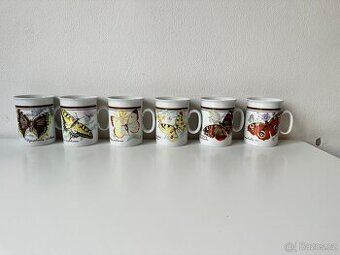 Retro hrnečky Epiag - porcelán