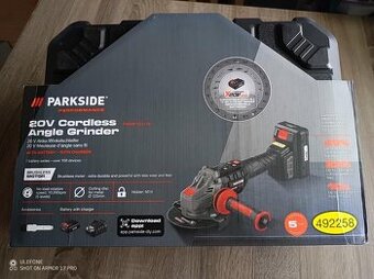 Parkside Performance Aku úhlová bruska