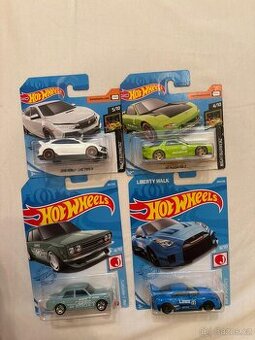 Hot wheels - různé - Mazda, Honda, Nissan