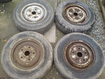 Disky Ford Tranzit, zimní Kleber Transalp 2, Hankook Winter