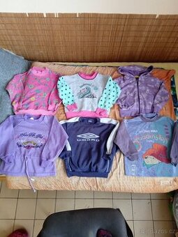 dětské mikiny - velikost 110