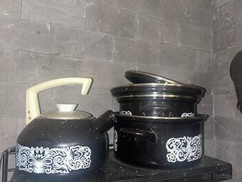 Retro nádobí na chalupu