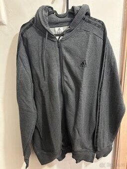 Šedá mikina Adidas vel. L