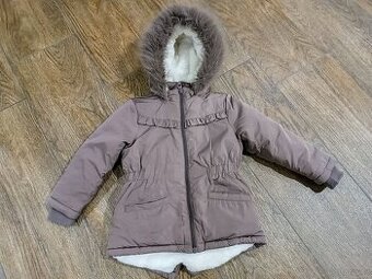 Dívčí zimní kabátek/bunda vel. 104