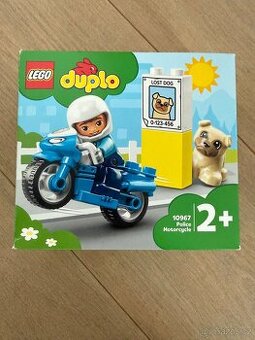 LEGO duplo 10967 Policejní motorka