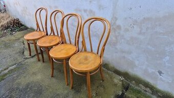 Ton židle vzor 18 (č.48) s novým lakem