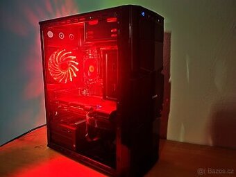 Herní PC s AMD 6 jader a AMD RX 570 8 GB (podobná RTX 3050)