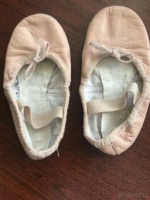 Dětské baletní boty - piškotky