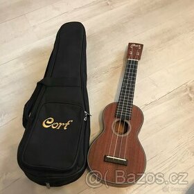 Akustické ukulele CORT UKE BWS  s obalem (F61) - 1