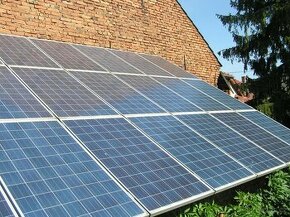 panely fotovoltaické elektrárny