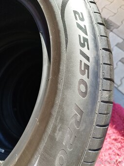 Letni sada 275/50R20 Pirelli P ZERO vzorek min.5,5mm DOT1120
