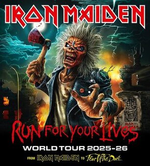 Iron Maiden Praha letisko Letňany 31.5.2025