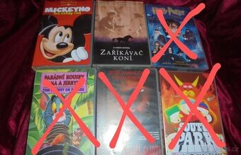 Videokazety mix