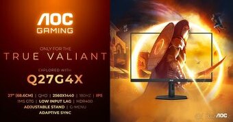 Herní 2K 27" AOC Q27G4X Gaming záruka