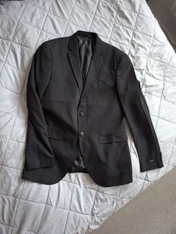 Pánské černé sako vel.50
