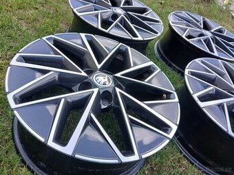 ALU kola,sada,ŠKODA SLAGARD,originál,205/55 R17,5x112,TOP