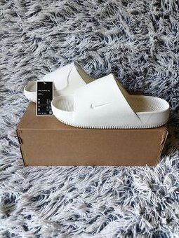 Nike Calm Slide bílé – velikost 40