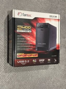 externí skříň pro 2x 3.5" FANTEC QB-X2US3R