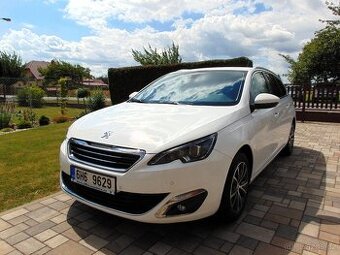 PEUGEOT 308 1.6HDI ALLURE,PŮVOD ČR,1.MAJ,NOVÁ STK
