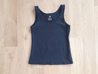 BASIC TÍLKO • BAVLNĚNÝ TOP • zn. H&M vel. 134