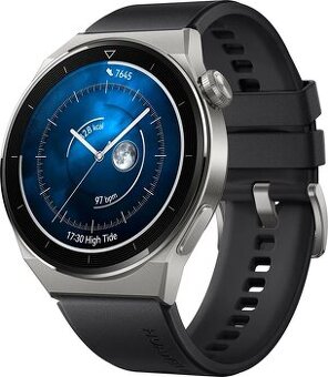 Huawei Watch GT3 Pro (ligh titan/gray leather strap)
