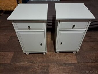 2x Ikea noční stolek Hemnes