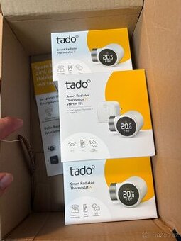 Tado X – 3x chytré termostatická hlavice + Tado Bridge X