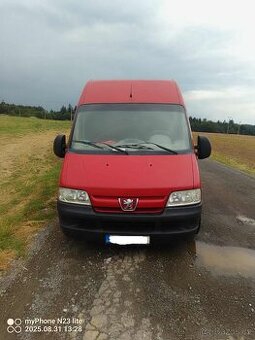 Peugeot Boxer ,2.2 HDI 74kw,platná STK,tažné