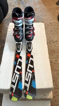 Dětské lyže Lušti 130 cm+ rostoucí práskače 36-40