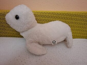 Prodám krásného sněhobílého plyšového lachtana,