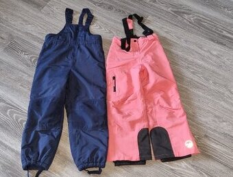 Dětské oteplovačky zimní 122-128