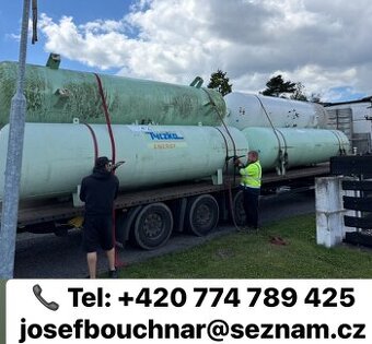 ocelová nádrž, železná nádrž, septik, jímka, cisterna, reten