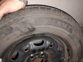 Kola 5x100 s letními pneumatiky r14