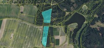 Prodám pozemky v k.ú. Veliny