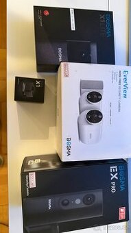 BOSMA 4 x kamera 2K venkovní 18 000 mAh baterie pro dlouhou