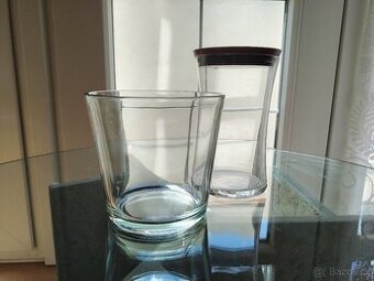 Skleněná nádoba 2x