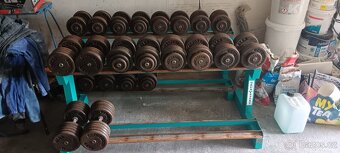 Sada jednoručních činek Grunsport