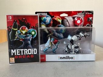 Nintendo Switch Metroid Dread + Amiibo