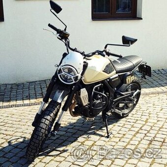 BRIXTON - CROSSFIRE 500 XC ABS - Desert Gold Matt - PŘEDVÁDĚ