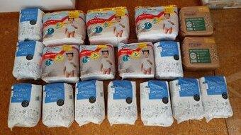 Plenkové kalhotky a dětské plenky jednorázové